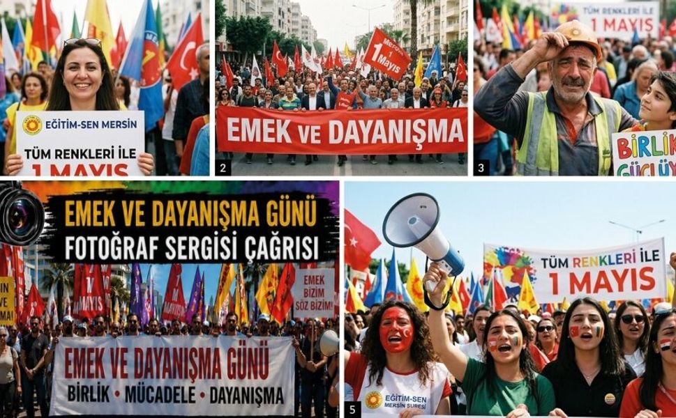 Mersinlilere çağrı, 1 Mayıs coşkusu sergiye taşınıyor