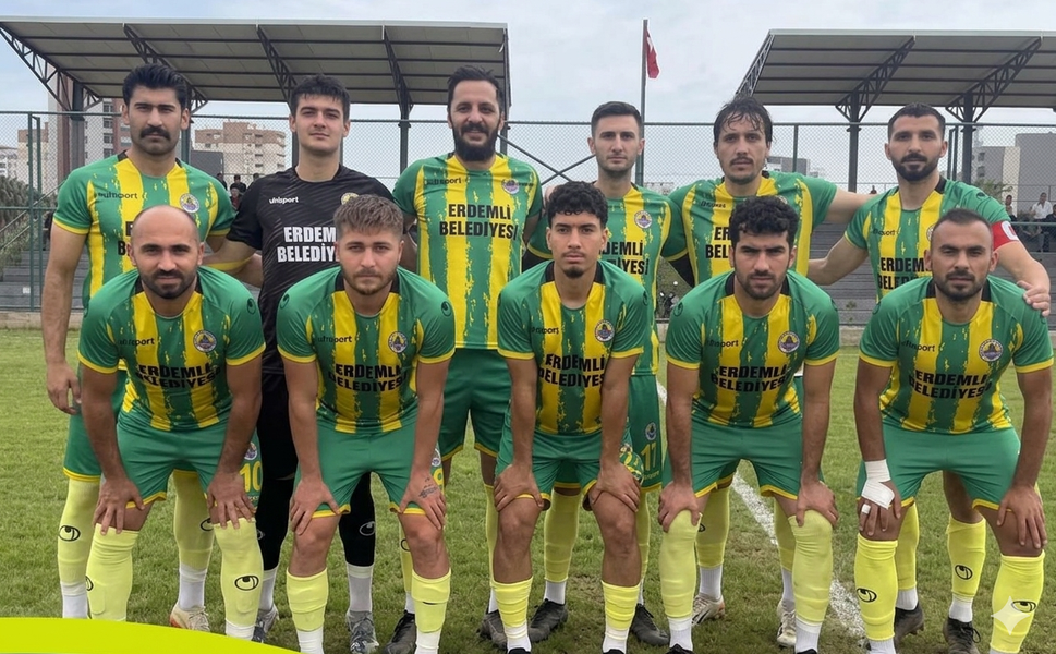 Erdemli Belediyespor’dan farklı skor: 10-1
