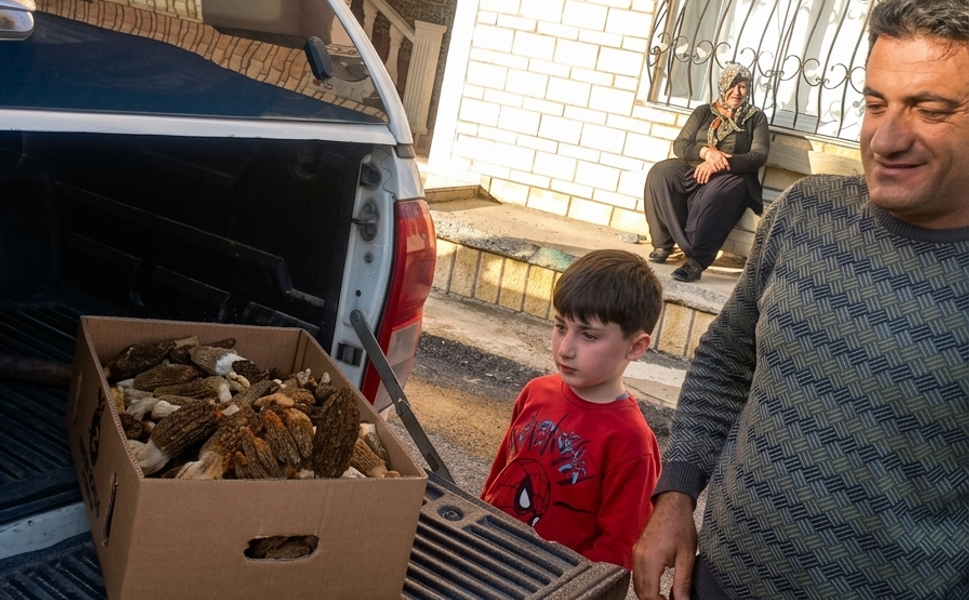 Mersin dağlarında kuzugöbeği bereketi