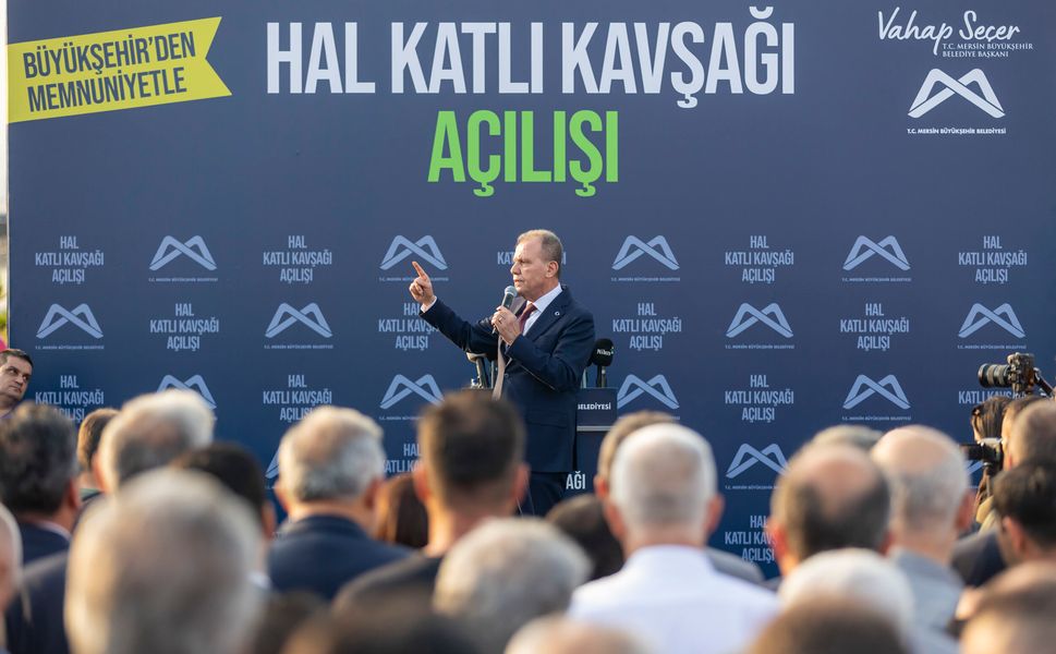 Mersin Büyükşehir’den ulaşıma dev yatırım: Hal Katlı Kavşağı
