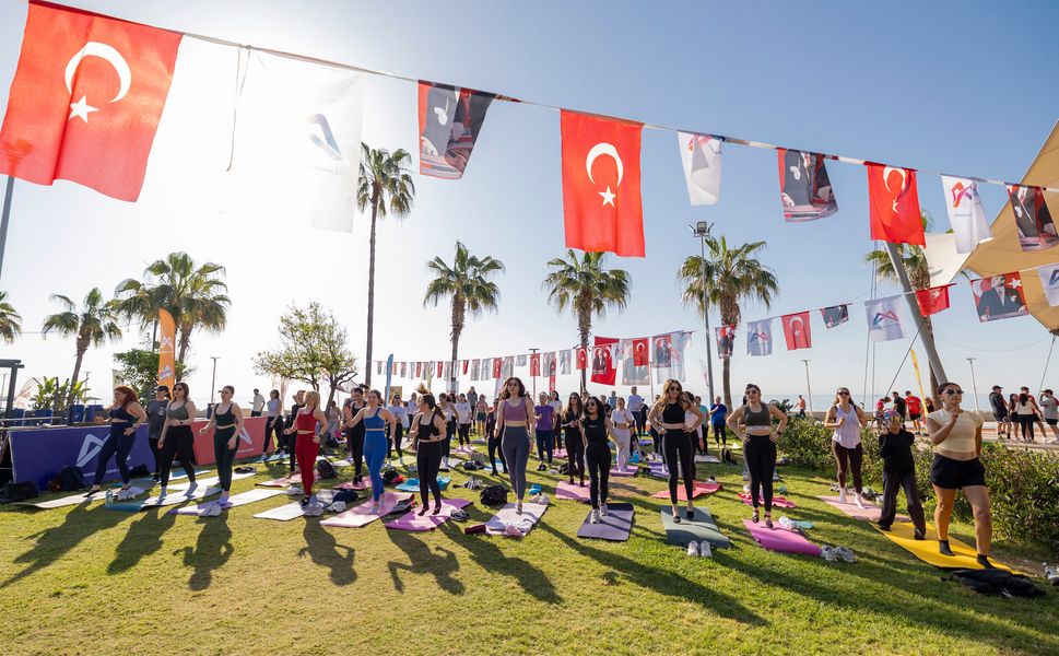 Mersin’de 'Bahar Spor Şenliği' yoğun ilgi gördü