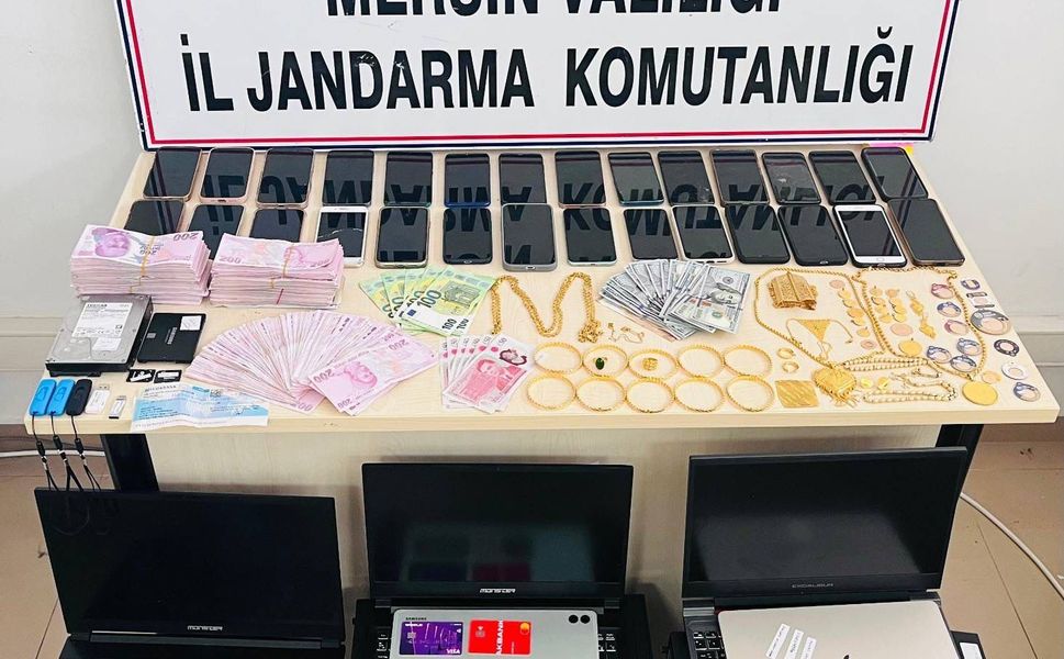 Mersin'de "öğrenci hesabı" kullananlara 25 tutuklama