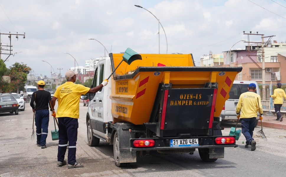 Tarsus Belediyesi'nden bayram öncesi hazırlık