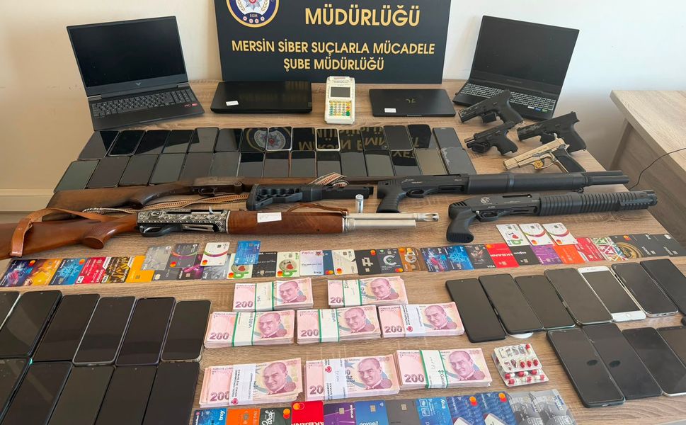 Mersin merkezli 7 ilde dev operasyon