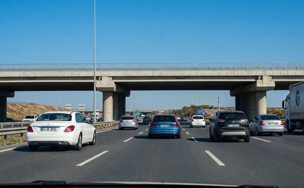 Bayram tatili sonrası Mersin yollarında yoğun dönüş trafiği