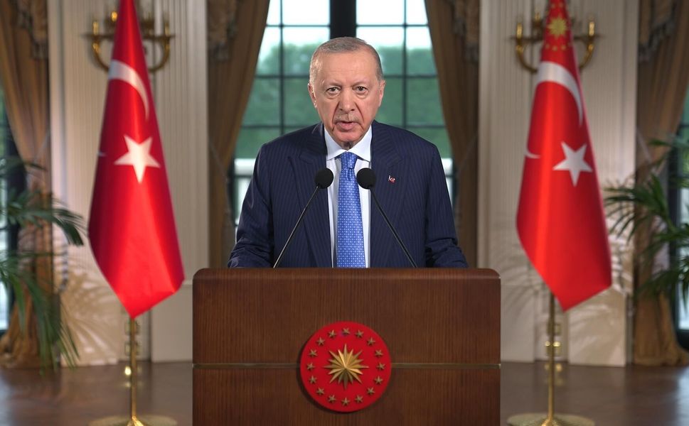 Cumhurbaşkanı Erdoğan: Türk Günü Yürüyüşü, Türk milletinin vakarının ve özgüveninin yansımalarından biridir