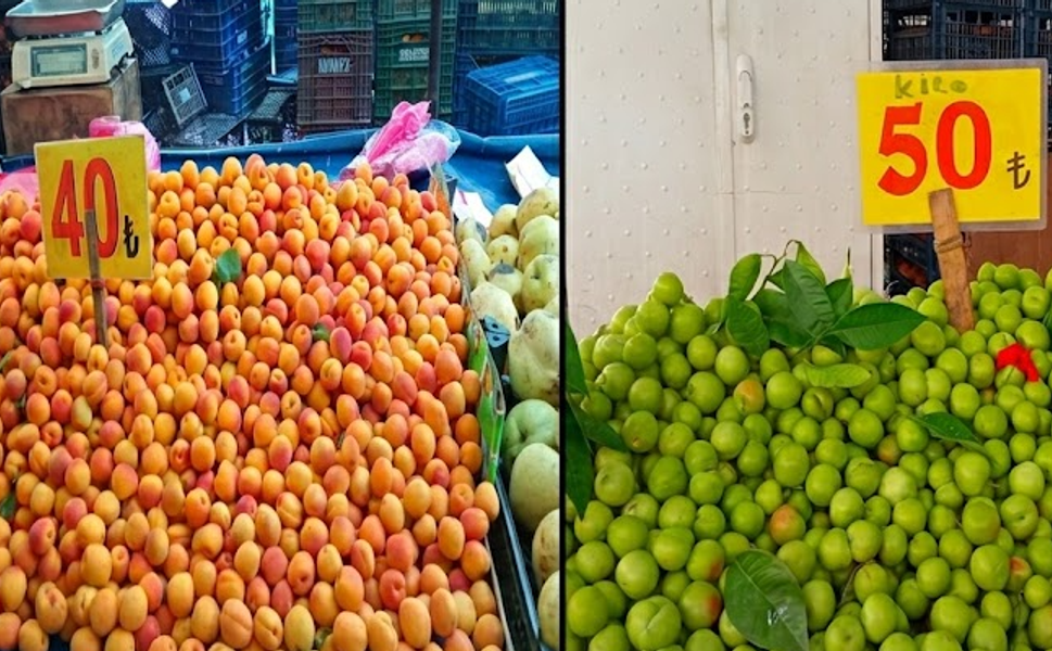 Mersin pazarlarında yaz meyvesi hareketliliği
