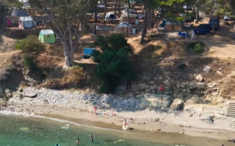 Mersin sahillerinde çadır kampla ekonomik tatil formülü