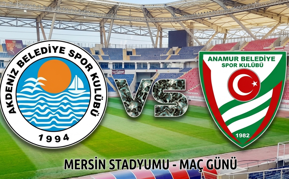 Anamur Belediyespor – Akdeniz Belediyespor maçının tarihi netleşti