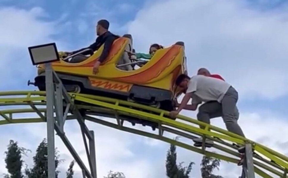 Lunaparkta bayram eğlencesi kabusa döndü