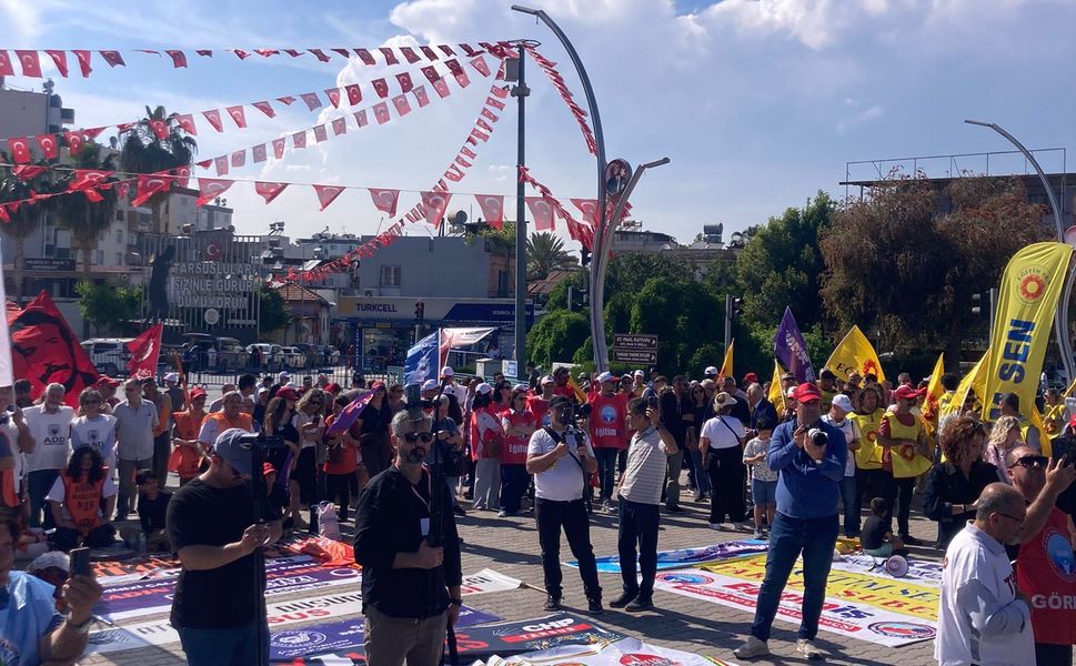 1 Mayıs Tarsus'ta Dayanışma Ruhuyla Kutlandı