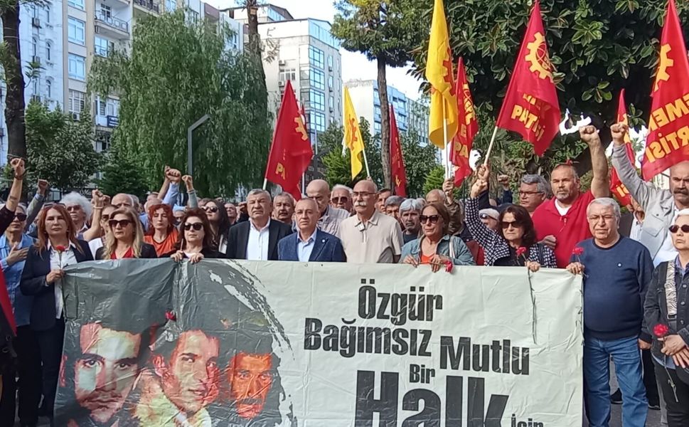 Deniz Gezmiş, Yusuf Aslan ve Hüseyin İnan Mersin’de anıldı