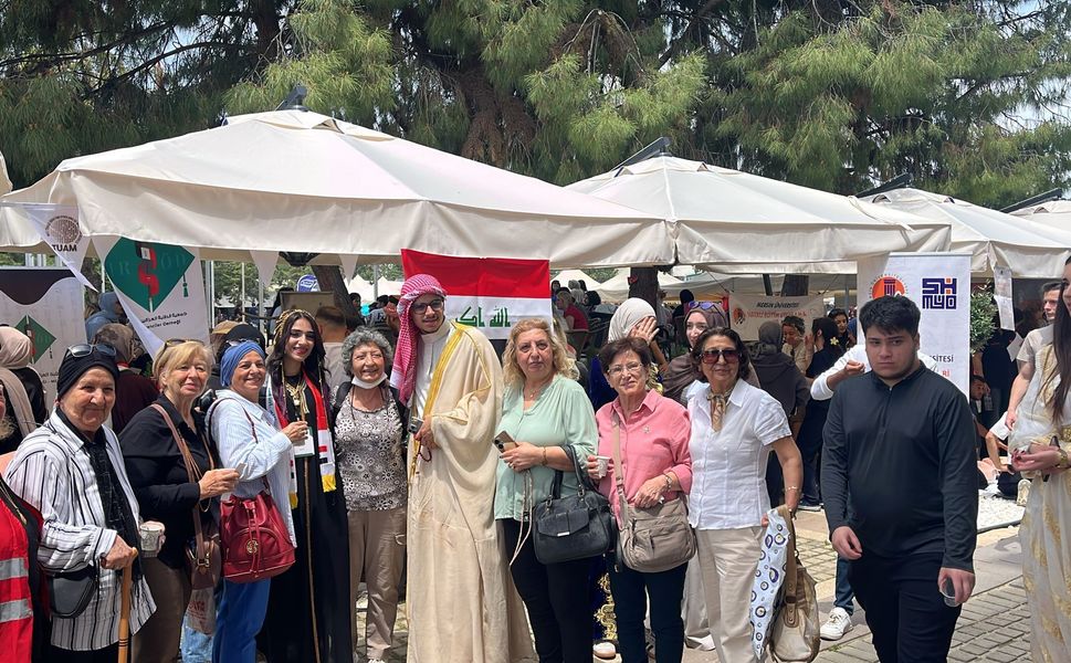 Mersin Üniversitesi kampüsünde renkli festival coşkusu