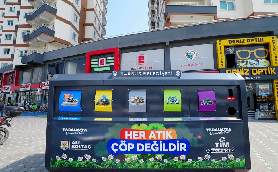 Tarsus’ta geri dönüşüm hamlesi büyüyor