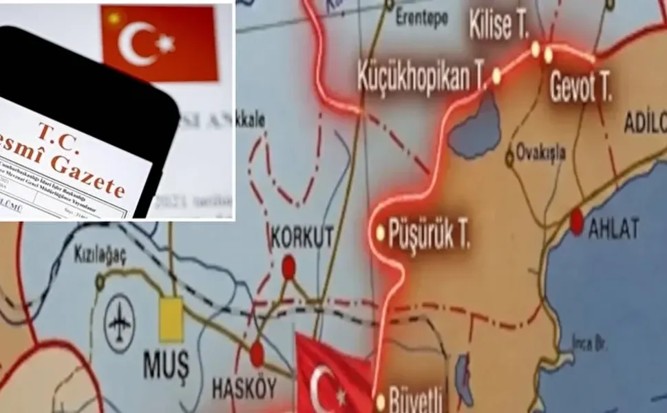 Cumhurbaşkanı kararıyla Muş ve Bitlis sınırları değişti