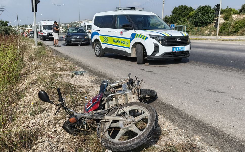 Mersin'de trafik kazası: 1 kişi hayatını kaybetti