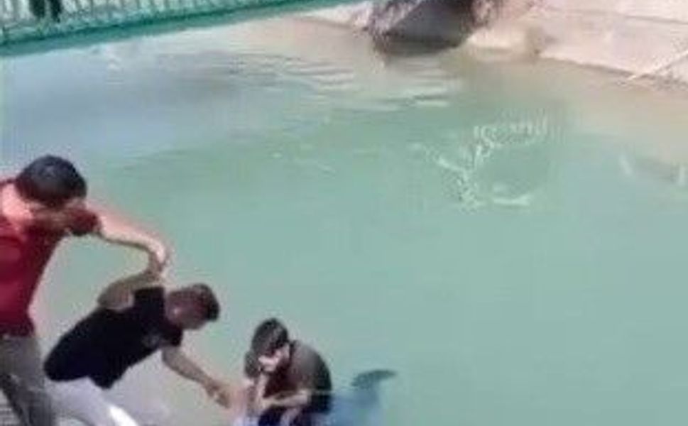 Sulama kanalına düşen kişi boğulmaktan son anda kurtarıldı