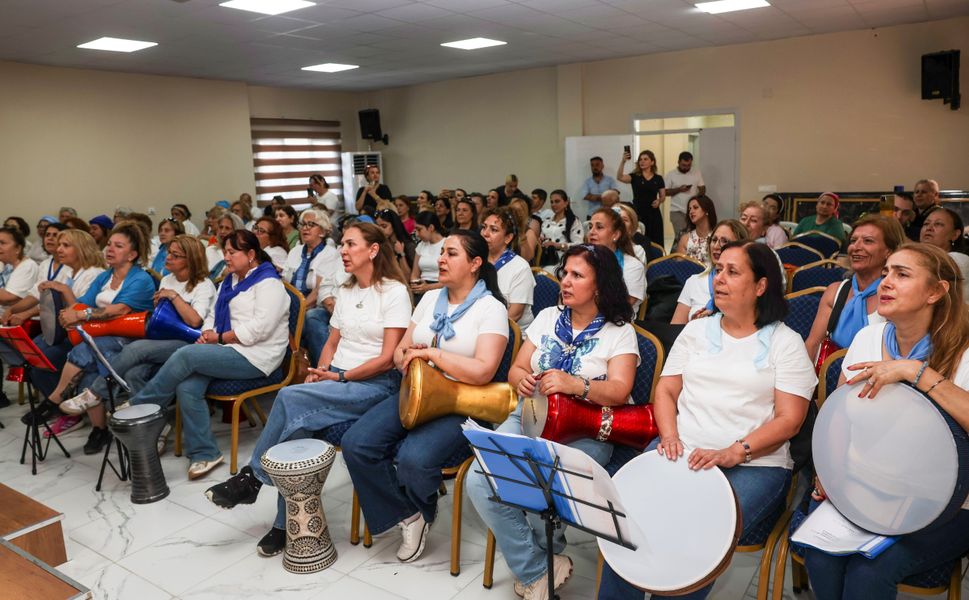 Mezitli’den Hataylı kadınlara moral ve dayanışma etkinliği