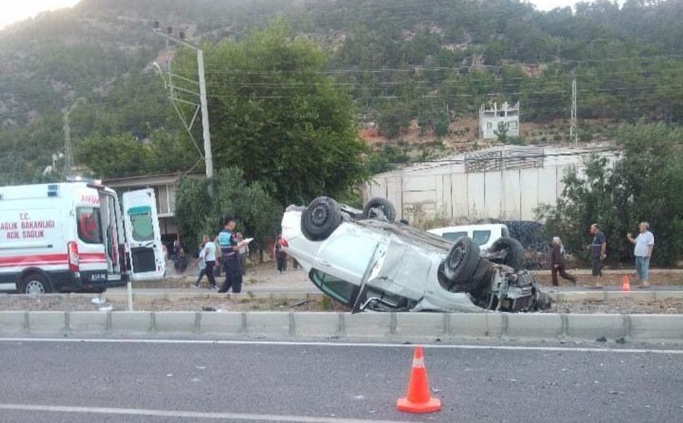 Bozyazı'da korkunç kaza