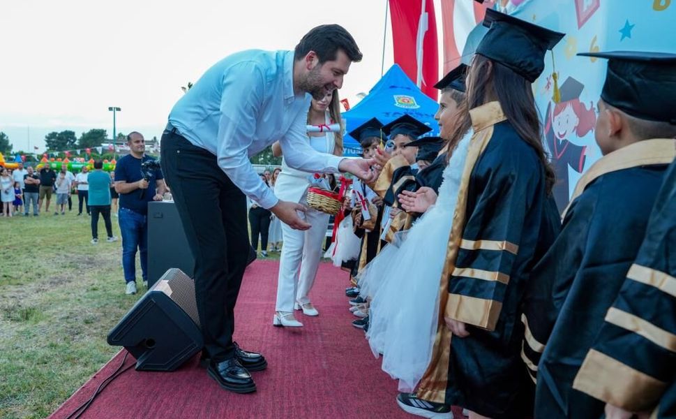 Tarsus Belediyesi kreşlerinde mezuniyet coşkusu