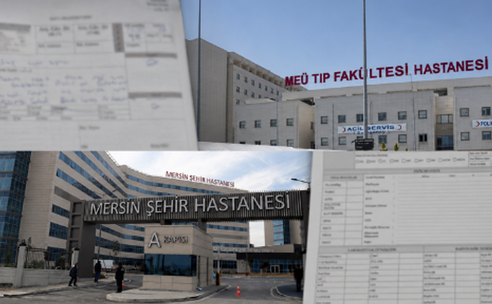 Üniversitede hemşire, Şehir Hastanesinde numune krizi