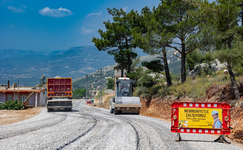 Gülnar-Silifke yolunda 2. etap tamamlandı