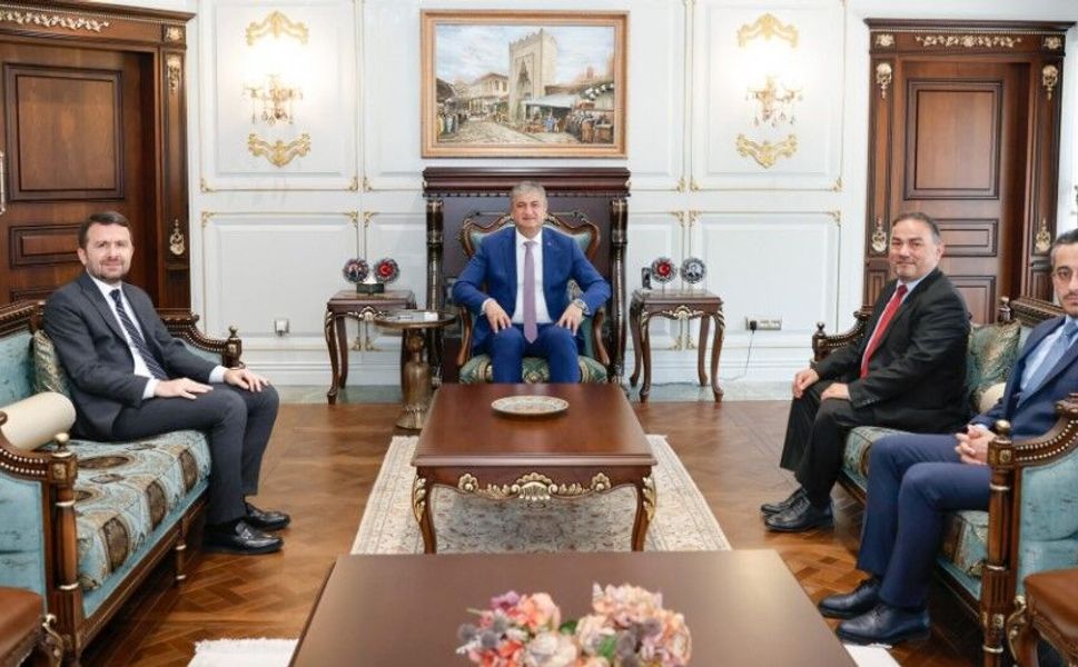 Basın İlan Kurumu Genel Müdürü Çay’dan nezaket ziyareti