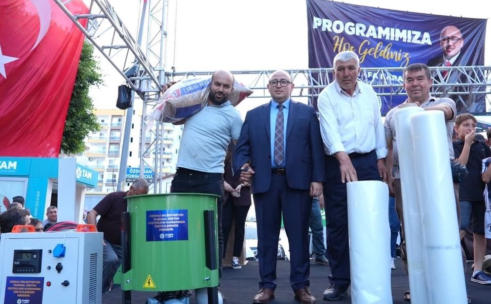Erdemli Belediyesinden tarıma büyük destek