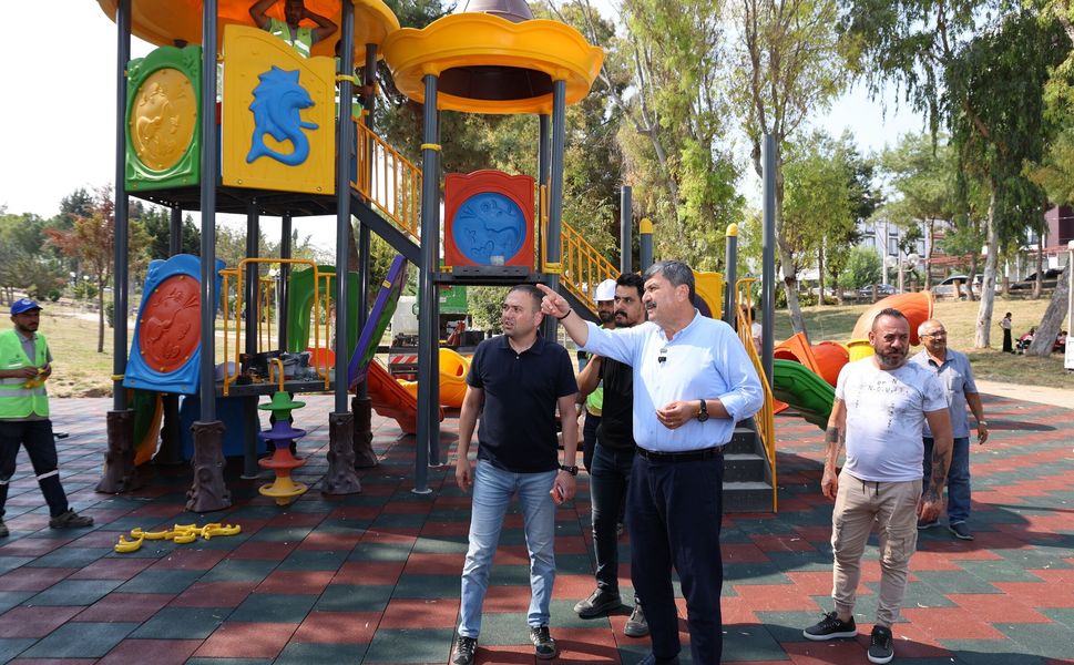 Ocak Parkı daha güvenli ve konforlu hale getirildi