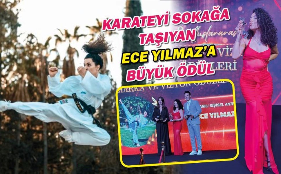 Mersin’in gururu: Ece Yılmaz "Yılın En Başarılı Kişisel Antrenörü" seçildi