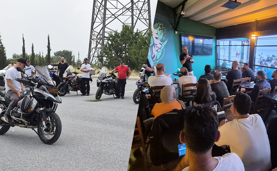 Motosiklet tutkunları “Motosiklet İleri Sürüş Master Eğitimi” programında buluştu