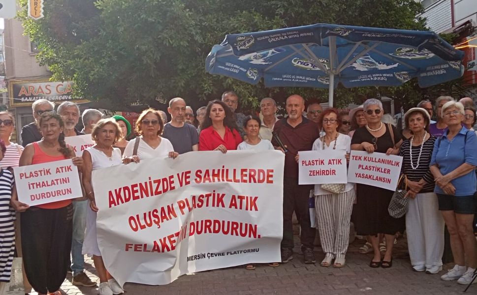 Mersin Çevre Platformu’ndan plastik atık tepkisi