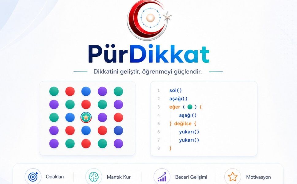 Dijital dikkat geliştirme oyunu "Pürdikkat", EBA'da öğrencilerin kullanımına sunuldu