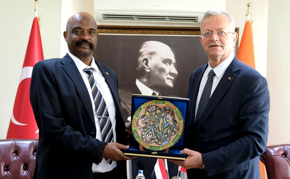Sudan Heyetinden Mersin OSB’ye iş birliği ziyareti