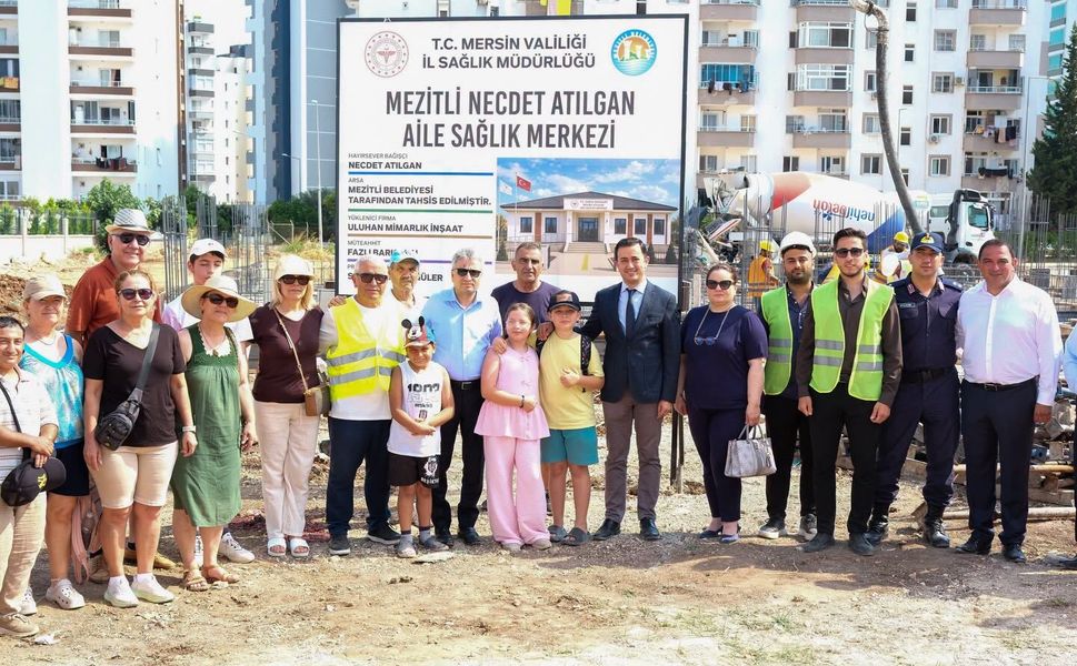 Nejdet Atılgan Aile Sağlığı Merkezi'nin temeli atıldı