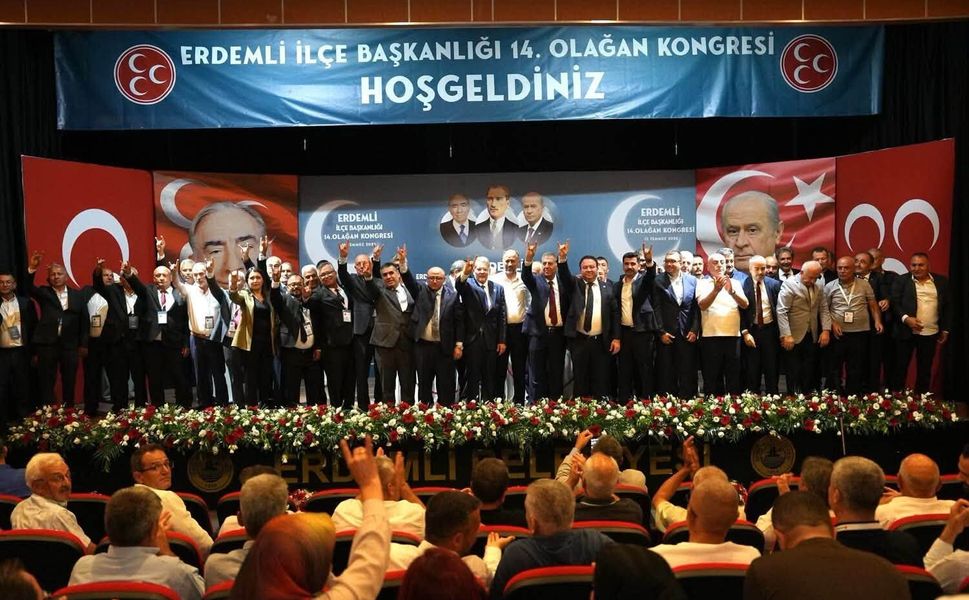 MHP Erdemli’de Erol Erdoğan dönemi başladı
