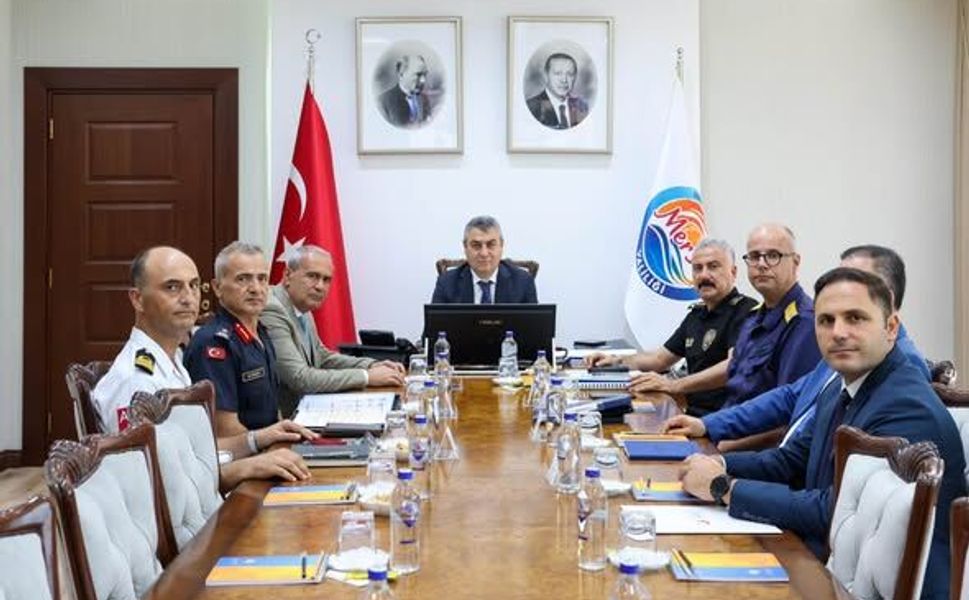 Mersin'de güvenlik ve asayiş değerlendirme toplantısı gerçekleştirildi