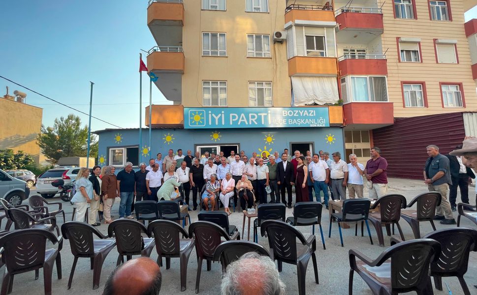 Cenk Özatıcı ve İYİ Parti Heyeti Mersin Gülnar’da