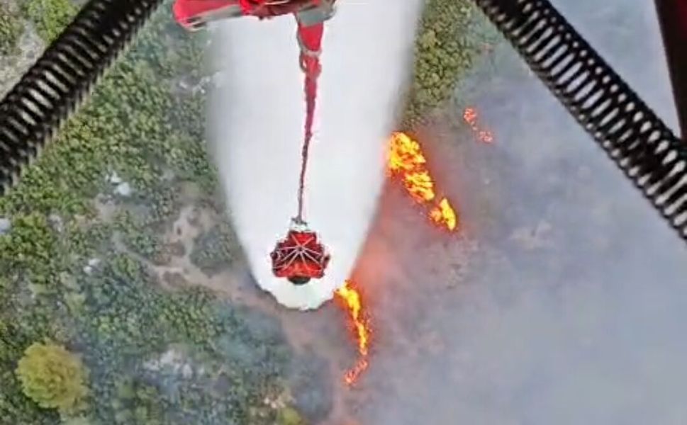 Antalya'da orman yangını devam ediyor