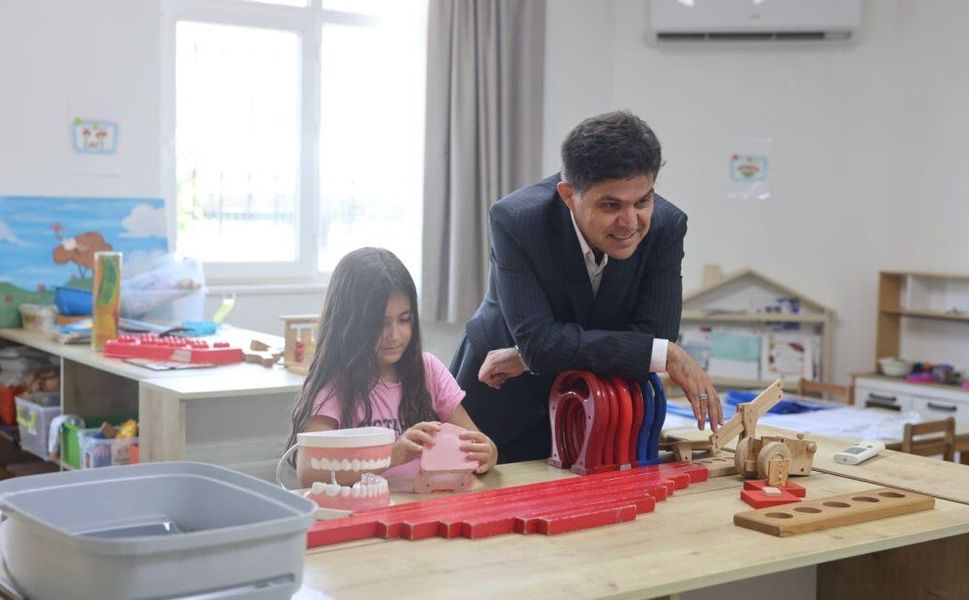 İl Milli Eğitim Müdürü Muhammed Özdemirci'den Dumlupınar Anaokuluna ziyaret