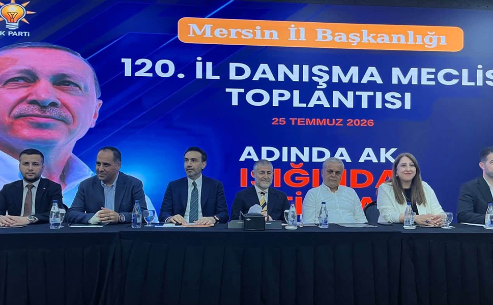 AK Parti Mersin'in 120. İl Danışma Meclisi toplandı