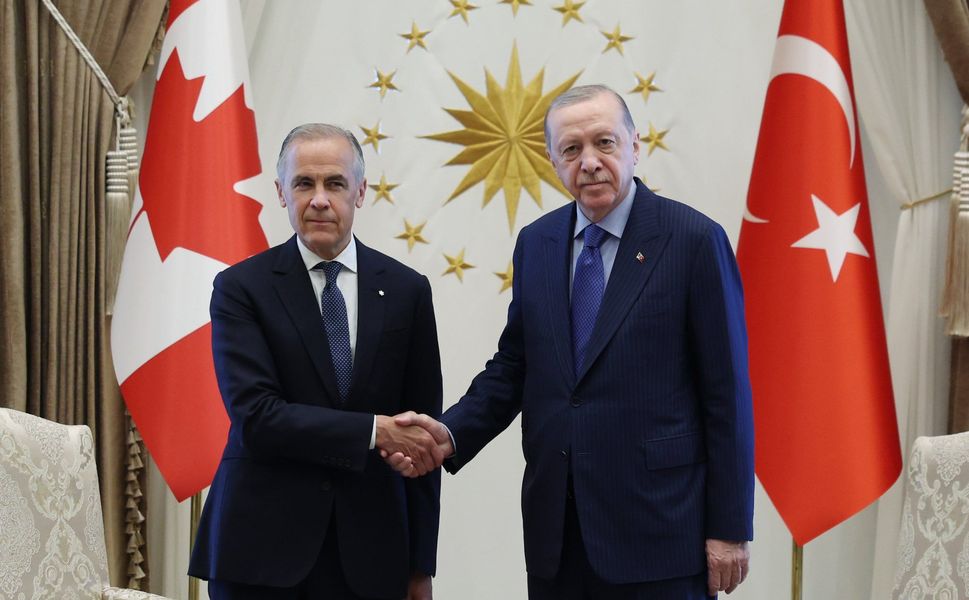 Cumhurbaşkanı Erdoğan, Kanada Başbakanı Carney'i kabul etti