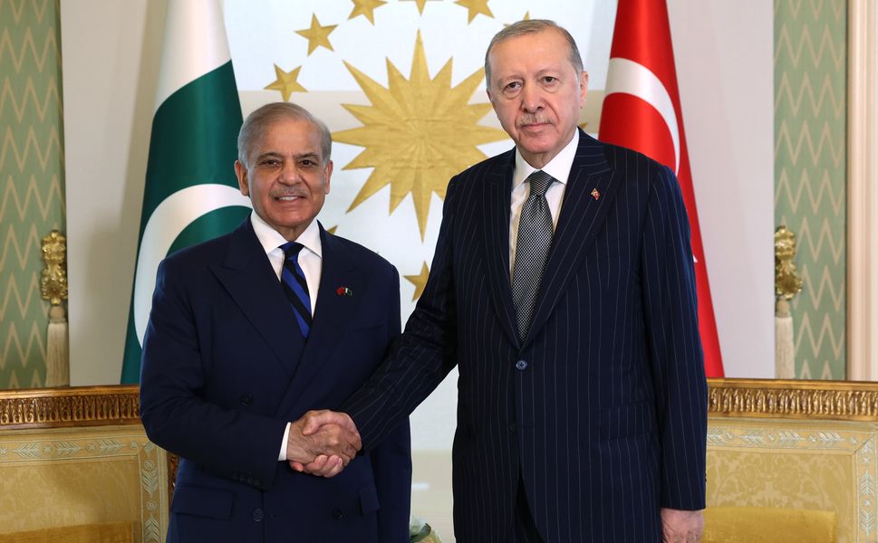 Erdoğan, Pakistan Başbakanı'nı ağırladı