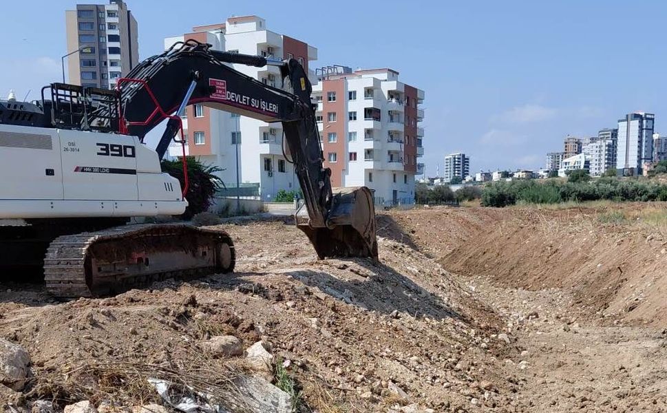 DSİ taşkınlara karşı Mersin genelinde teyakkuza geçti