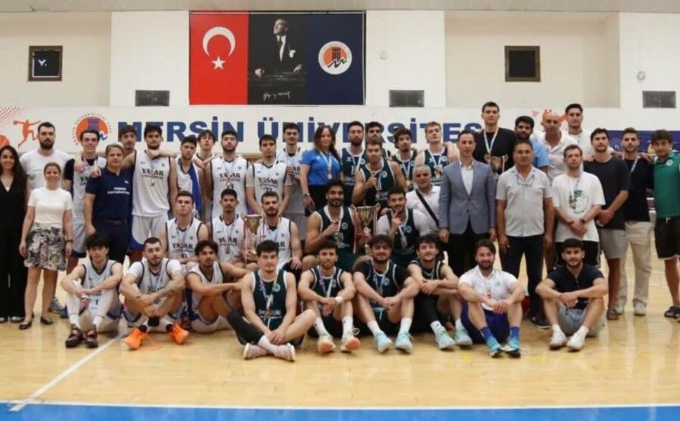 Mersin’de ÜNİLİG Basketbol Türkiye Şampiyonası sona erdi