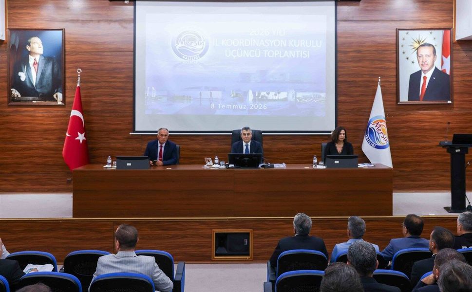 Mersin'de 483 proje için 348,2 milyar TL'lik yatırım