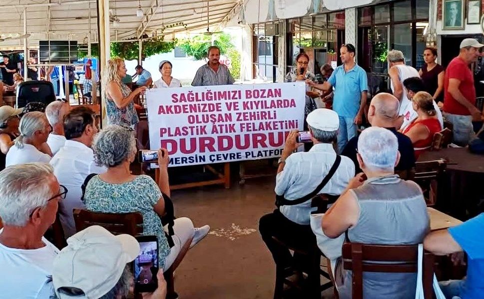 Mikroplastik felaketine karşı Susanoğlu'nda isyan