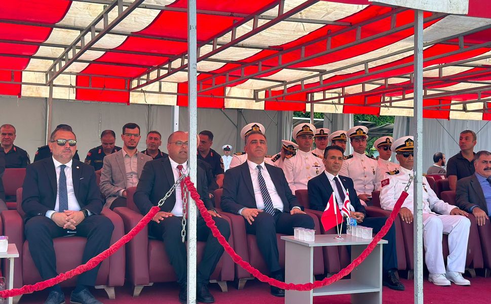 Mersin Barosu, KKTC Barış ve Özgürlük Bayramı törenine katıldı