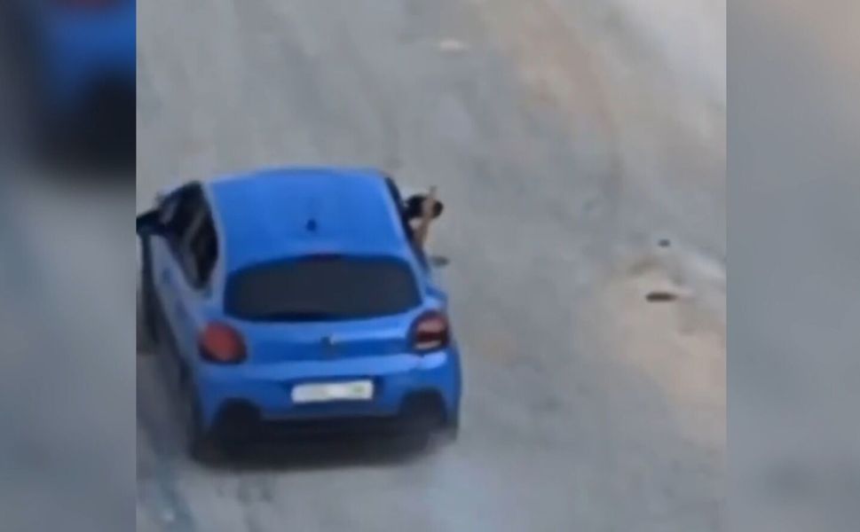 Mersin'de drift yapan magandaya ceza yağdı