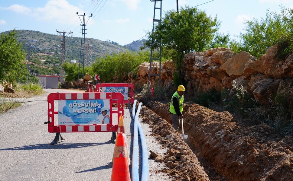 MESKİ’den Silifke’nin kırsal mahallelerine içme suyu yatırımı